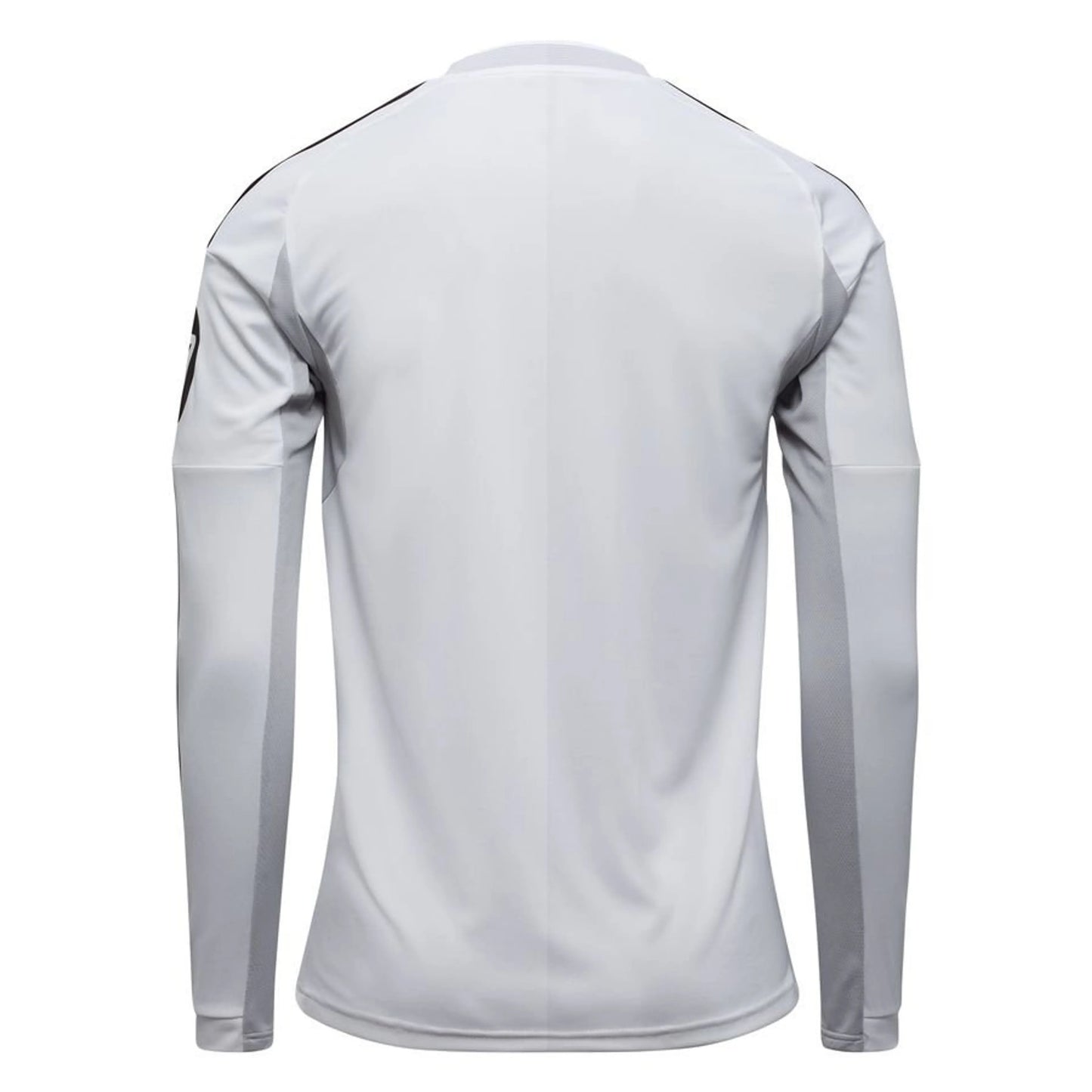 back view Adidas Real Madrid 2025/26 Home Long Sleeve Jersey