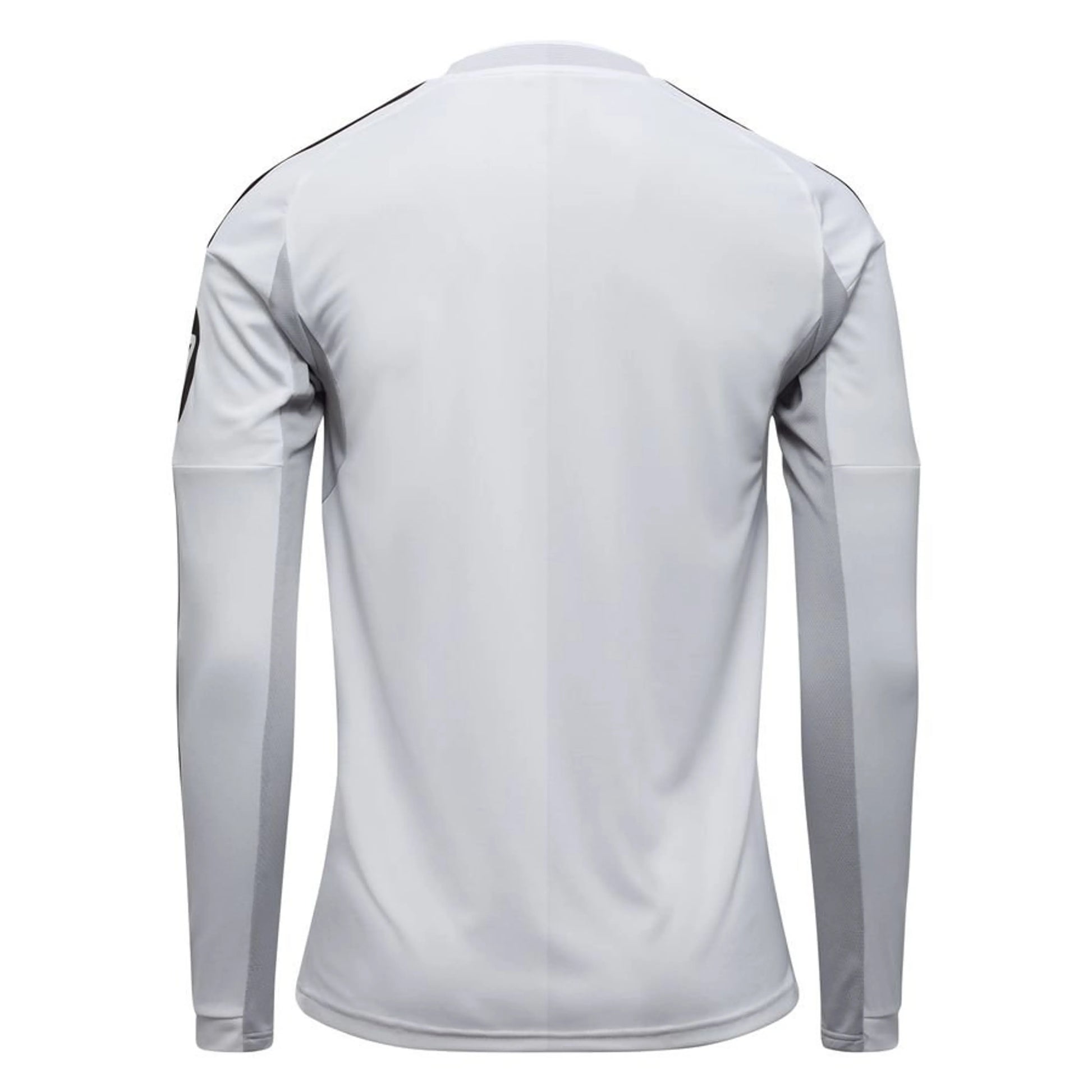 back view Adidas Real Madrid 2025/26 Home Long Sleeve Jersey