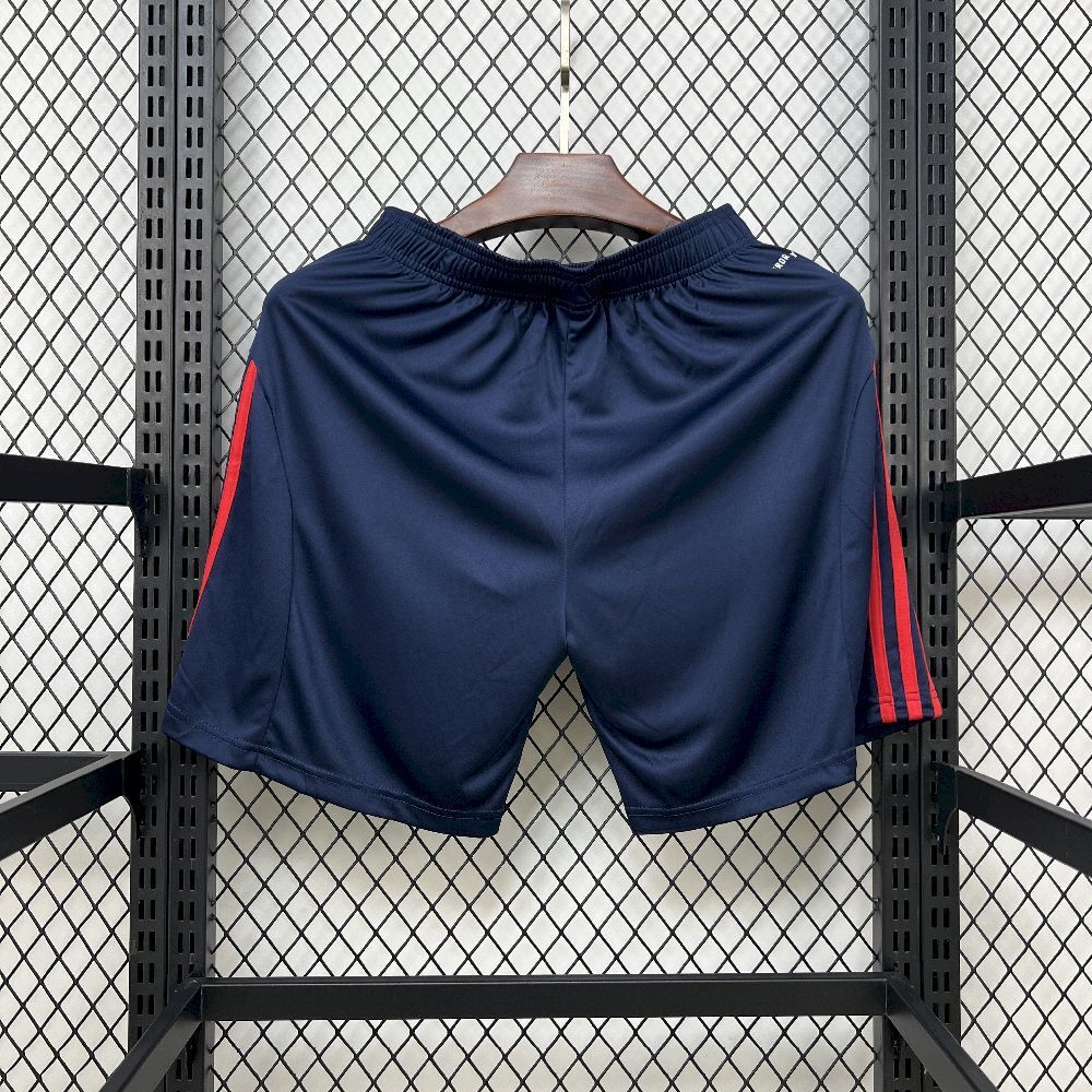 back view of the Arsenal 25/26 Away Navy Shorts
