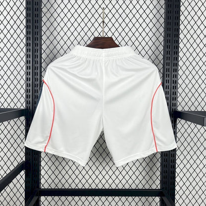 back view of the Bayern Munich 25/26 Away White Shorts