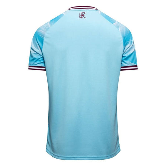 back view of the Castore Burnley Away Shirt 2025/26