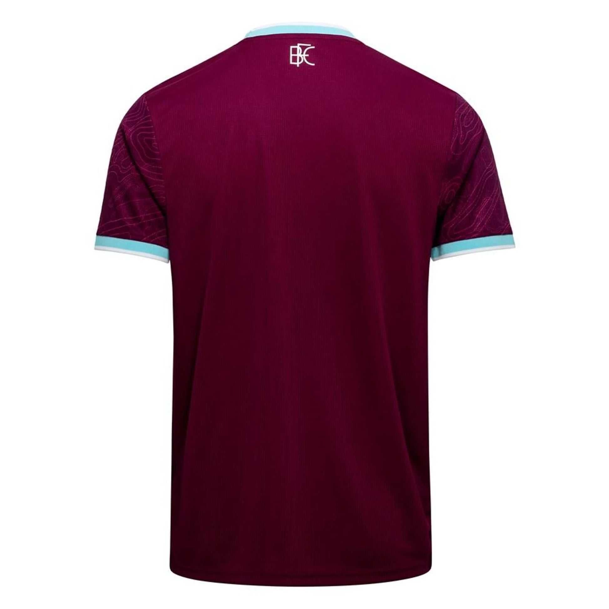 back view of the Castore Burnley Home Shirt 2025/26