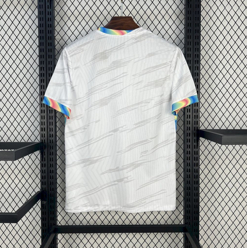 back view of the FC Barcelona 2025/2026 White Special Edition jersey