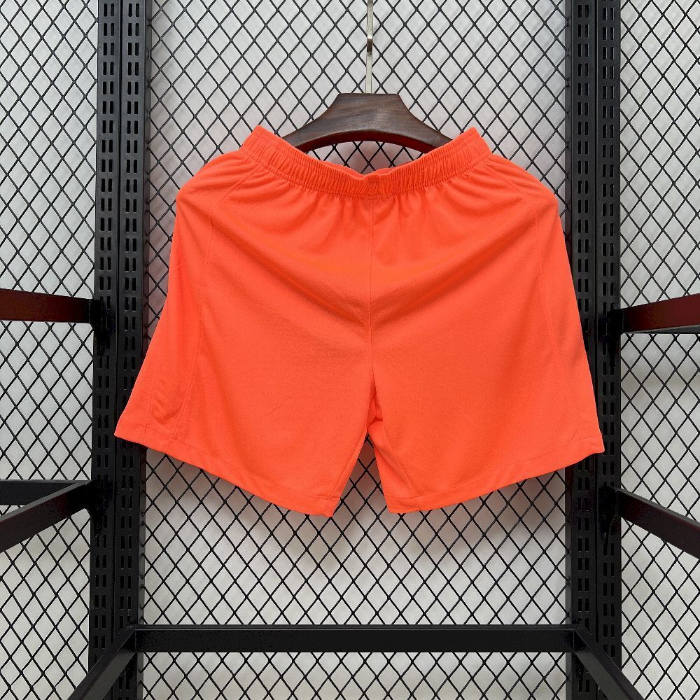 back view of the FC Barcelona 25/26 Third Orange Shorts