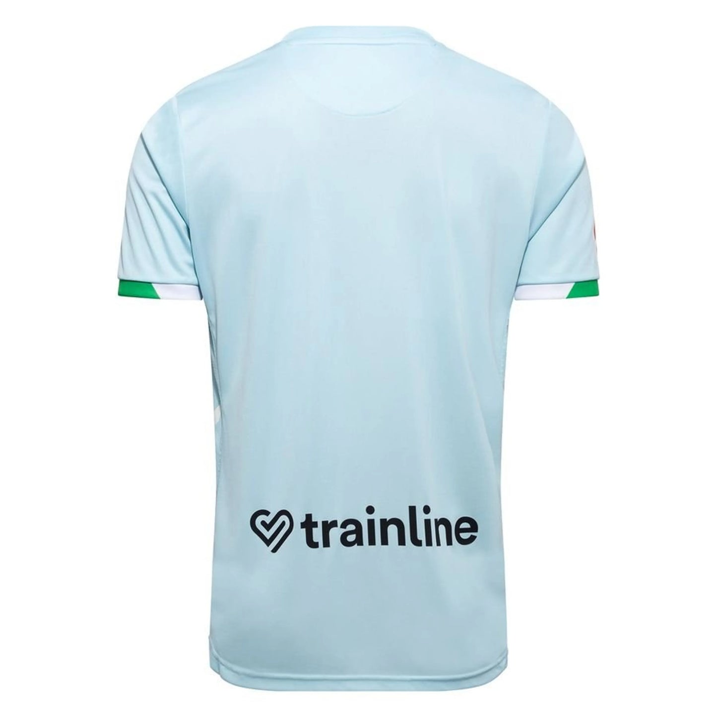 back view of the Hummel Real Betis 2025/26 Away Shirt