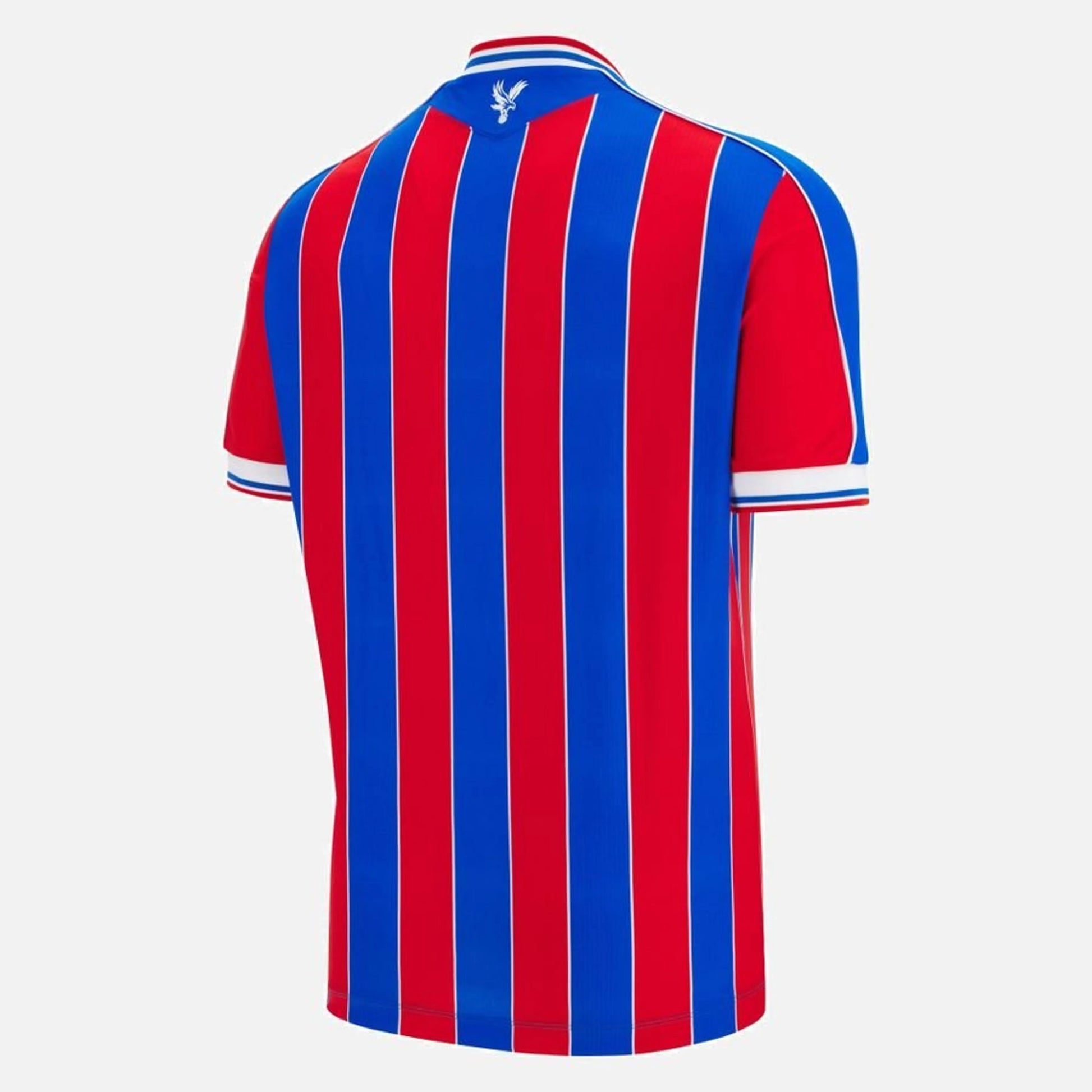 back view of the Macron Crystal Palace Home Shirt 2025/26