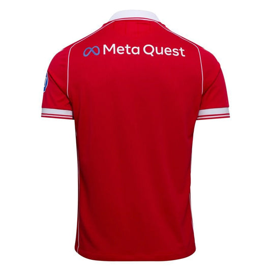 back view of the Macron Wrexham AFC Home Shirt 2025/26