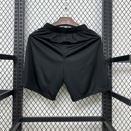back view of the Manchester City 25/26 Away Black Shorts