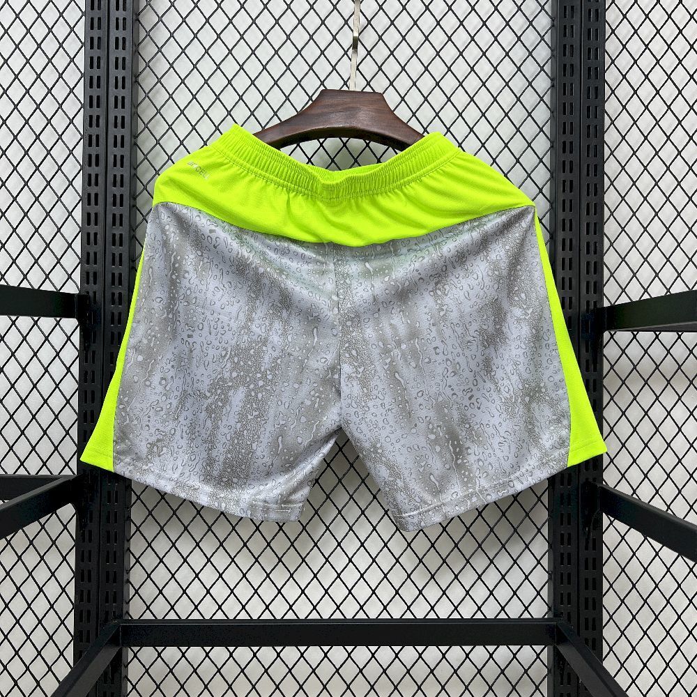 back view of the Manchester City 25/26 Third Grey Shorts