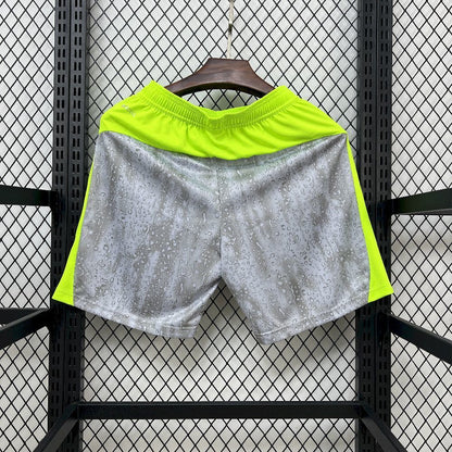 back view of the Manchester City 25/26 Third Grey Shorts