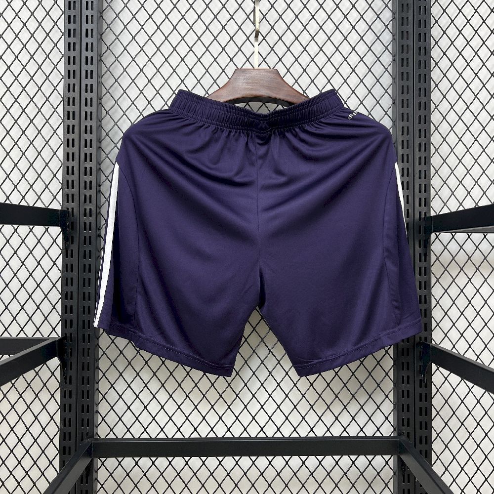 back view of the Manchester United 25/26 Away Navy Shorts
