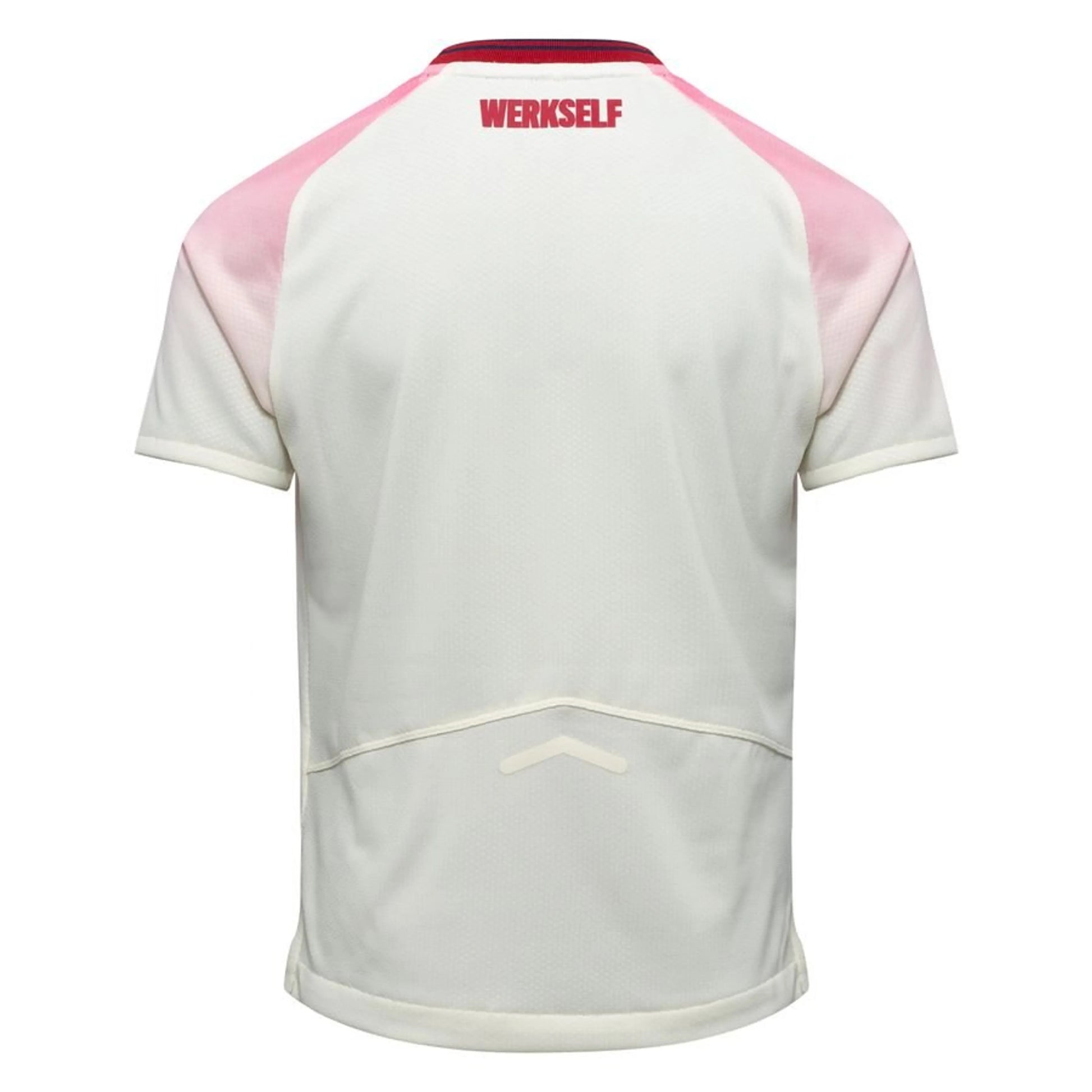 back view of the New Balance Bayer Leverkusen 2025/26 Away White Shirt