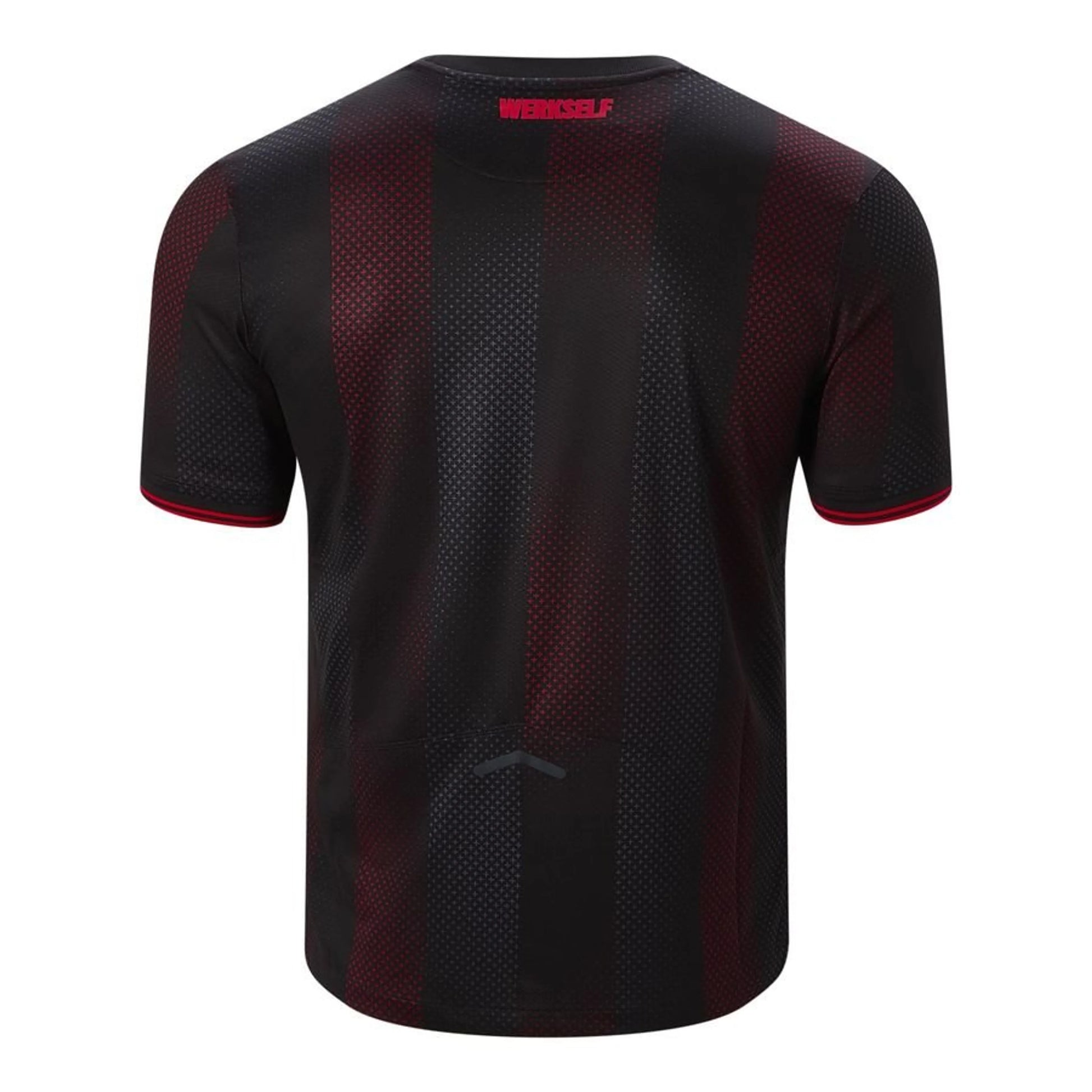 back view of the New Balance Bayer Leverkusen 2025/26 Home Black Shirt