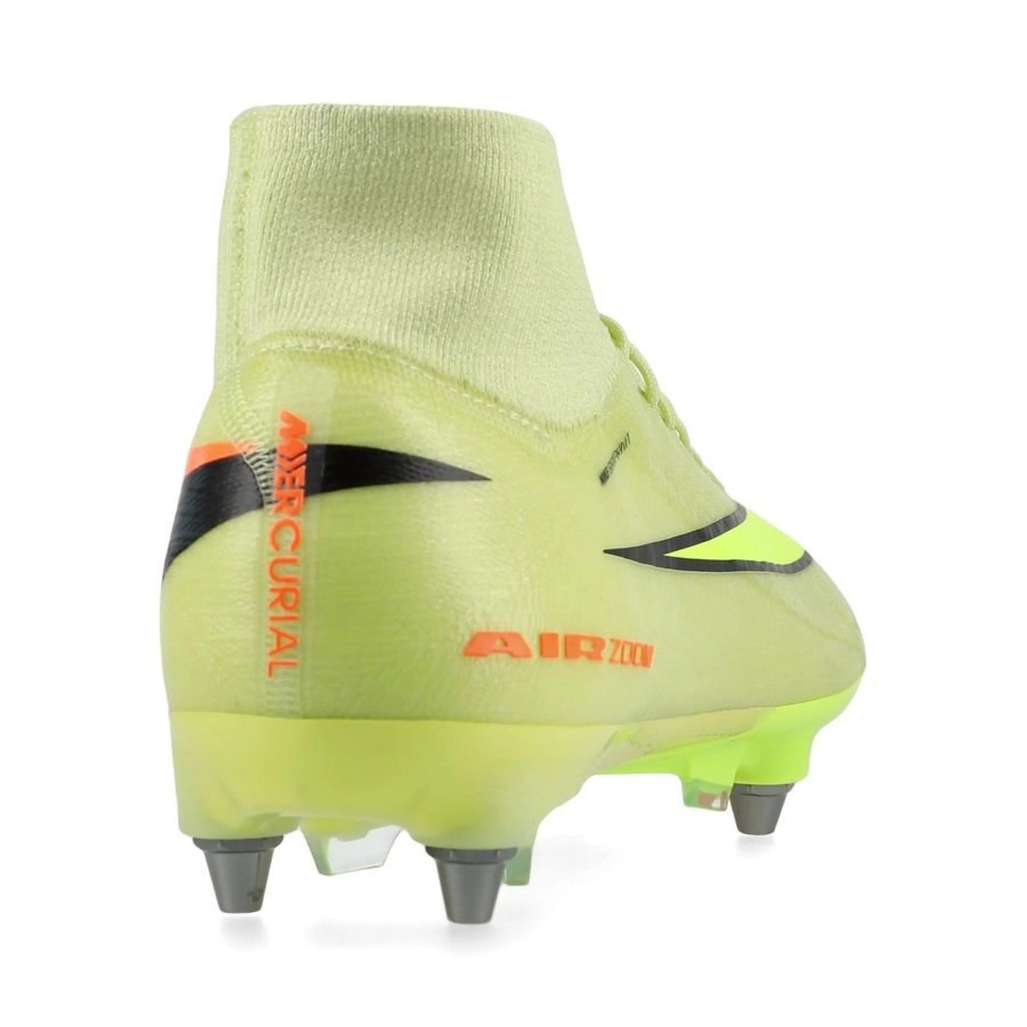 back view of the Nike Air Zoom Mercurial Superfly 10 Elite SG-PRO from the Max Voltage Pack