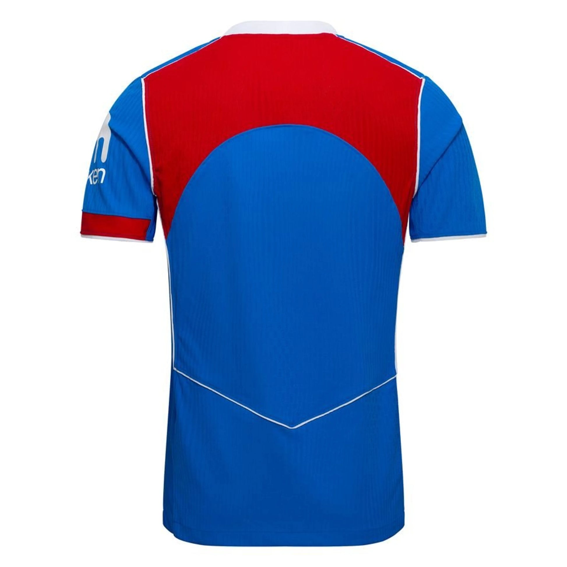 back view of the Nike Atletico Madrid 2025/26 Third Blue Jersey