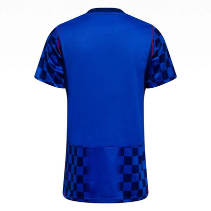 back view of the Nike Croatia Women's Away Shirt World Cup 2026 - Blue
