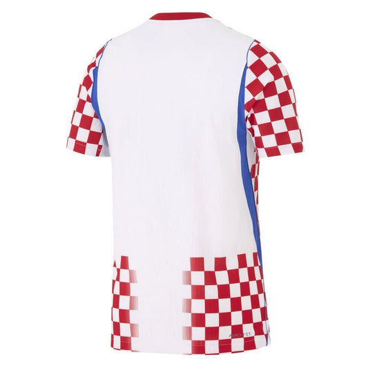 back view of the Nike Croatia World Cup 2026 Home White and Red Shirt