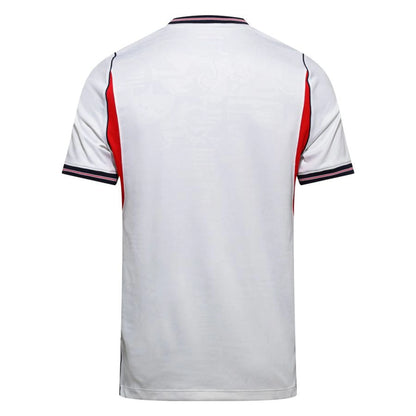 back view of the Nike England World Cup 2026 Home White Shirt