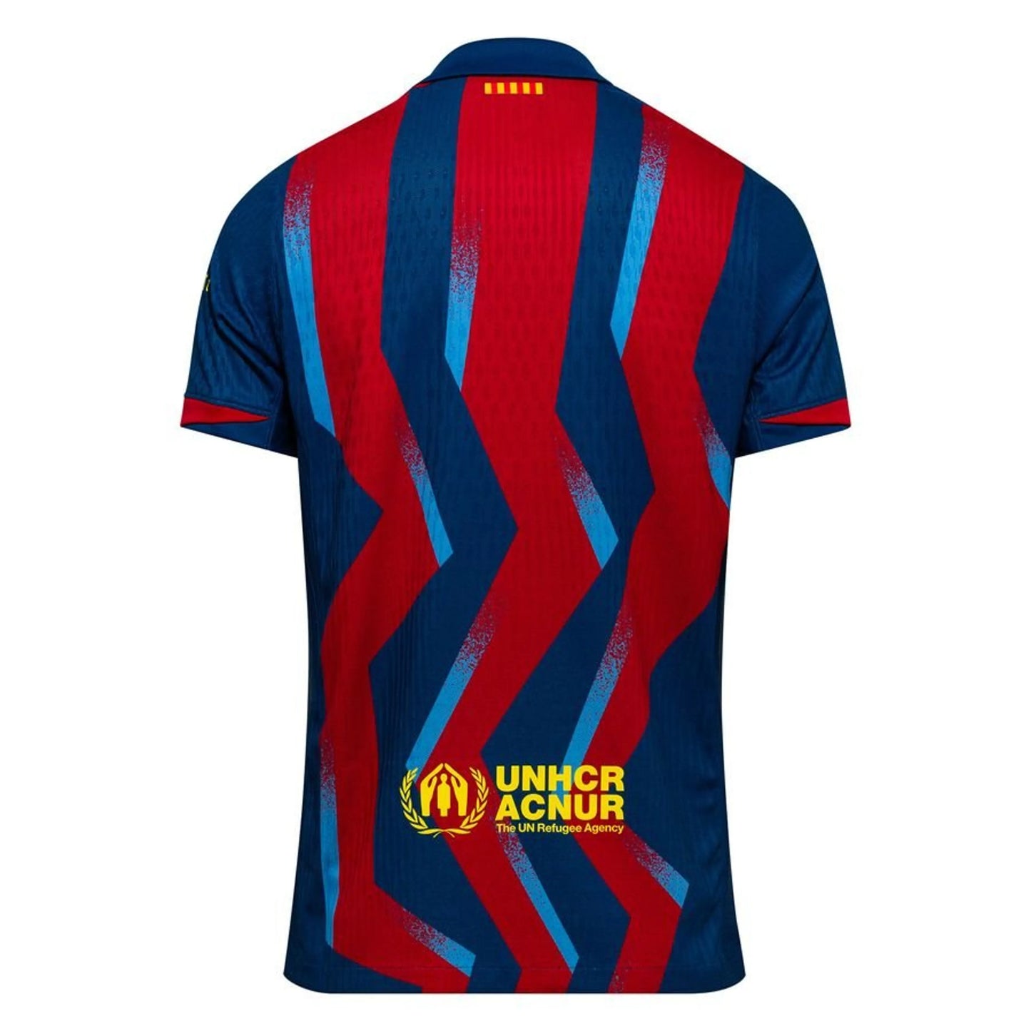 back viwe of the Nike FC Barcelona 2025/26 Fourth Vapor Match Jersey