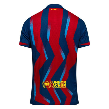 back viwe of the Nike FC Barcelona 2025/26 Fourth Vapor Match Jersey