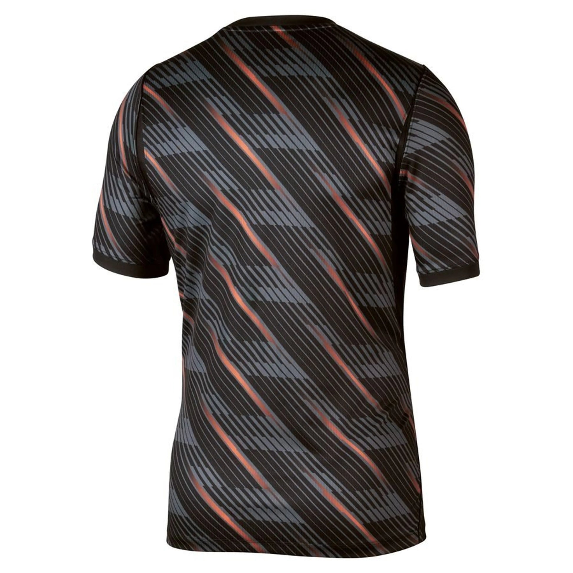 back view of the Nike France 2026 Dri-FIT Goalkeeper Black Shirt