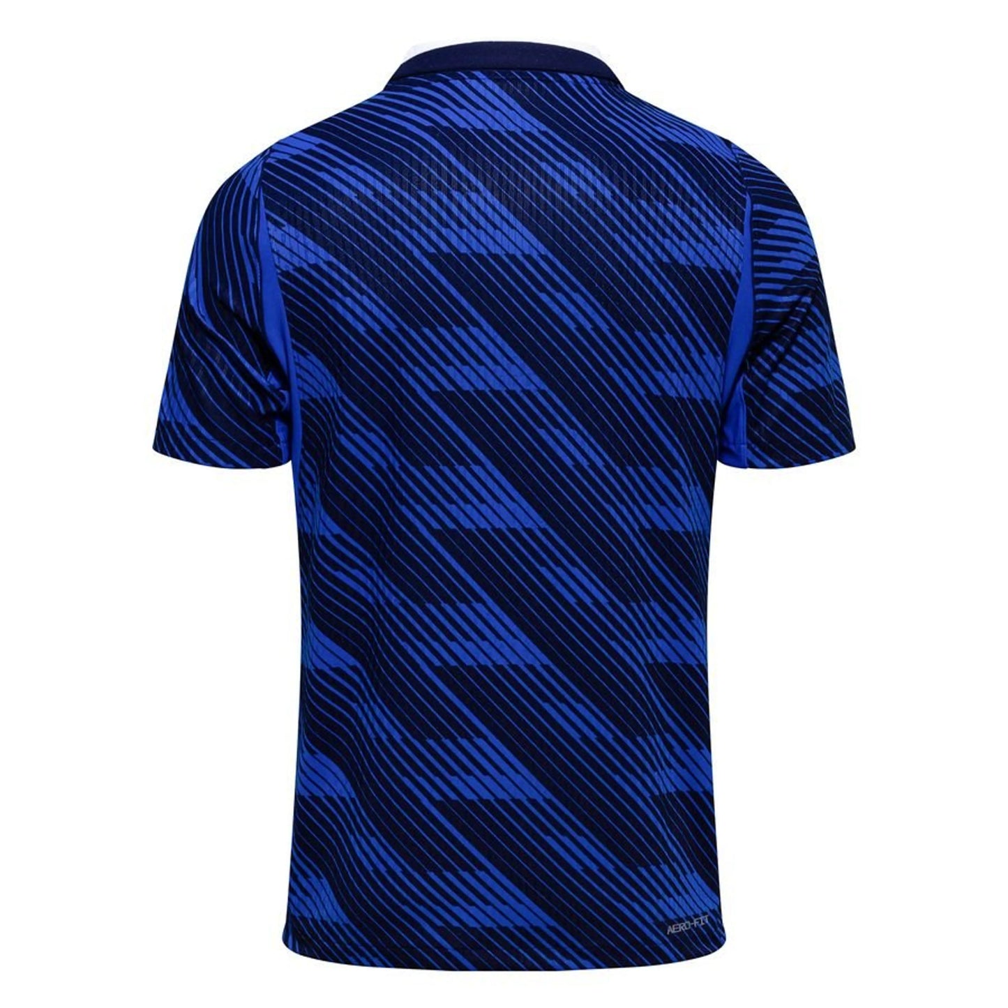back view of the Nike France World Cup 2026 Home Blue Shirt