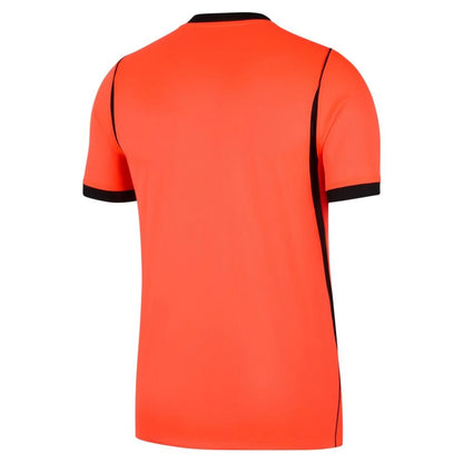 back view of the Nike Holland World Cup 2026 Home Orange Shirt