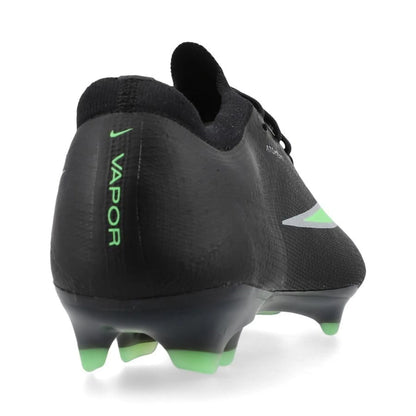 back view of the Nike Mercurial Vapor 17 Elite FG from the Shadow Pack in Black/Green
