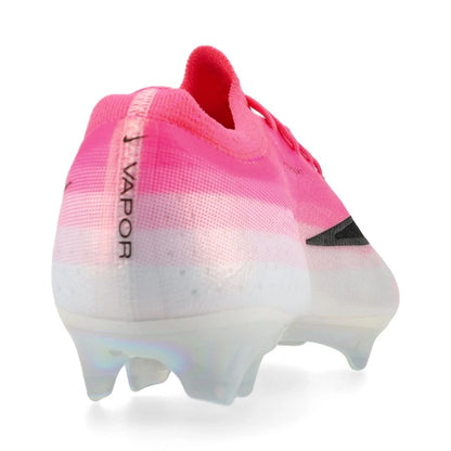 back view of the Nike Mercurial Vapor 17 Elite FG in Pink / White / Black (Breakout Pack)