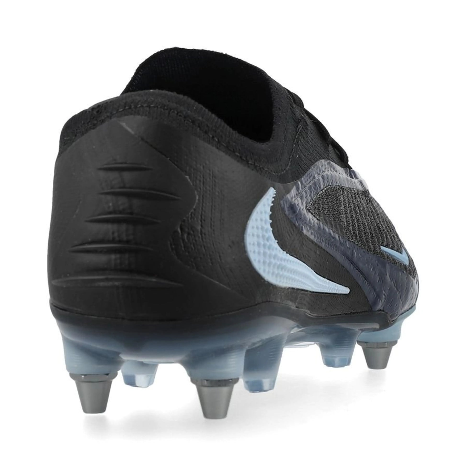 back view of the Nike Phantom 6 Elite Low Cut SG-PRO from the stealthy Shadow Pack