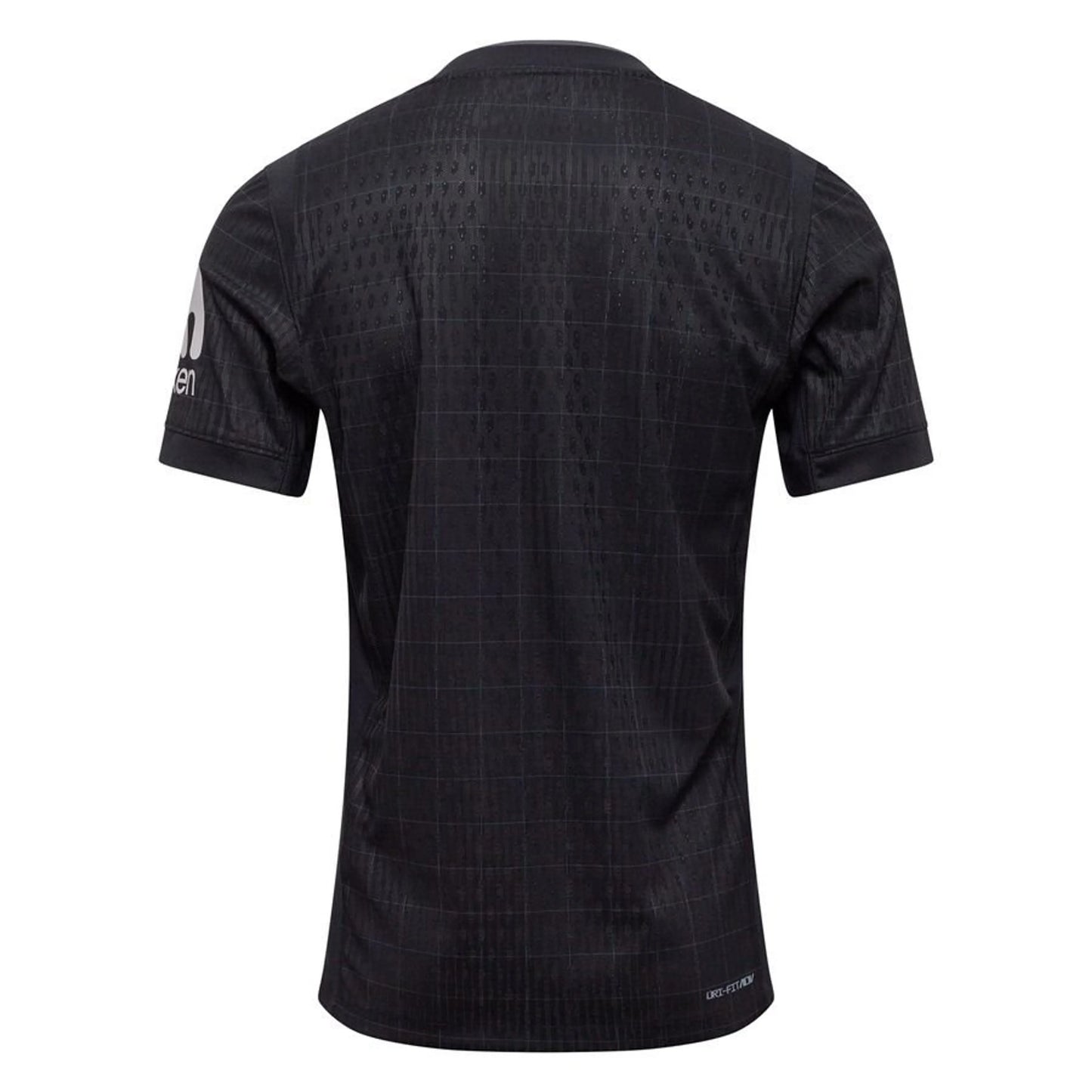 back view of the Nike Tottenham Hotspur 2025/26 Away Black Jersey