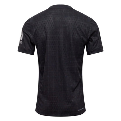 back view of the Nike Tottenham Hotspur 2025/26 Away Black Jersey