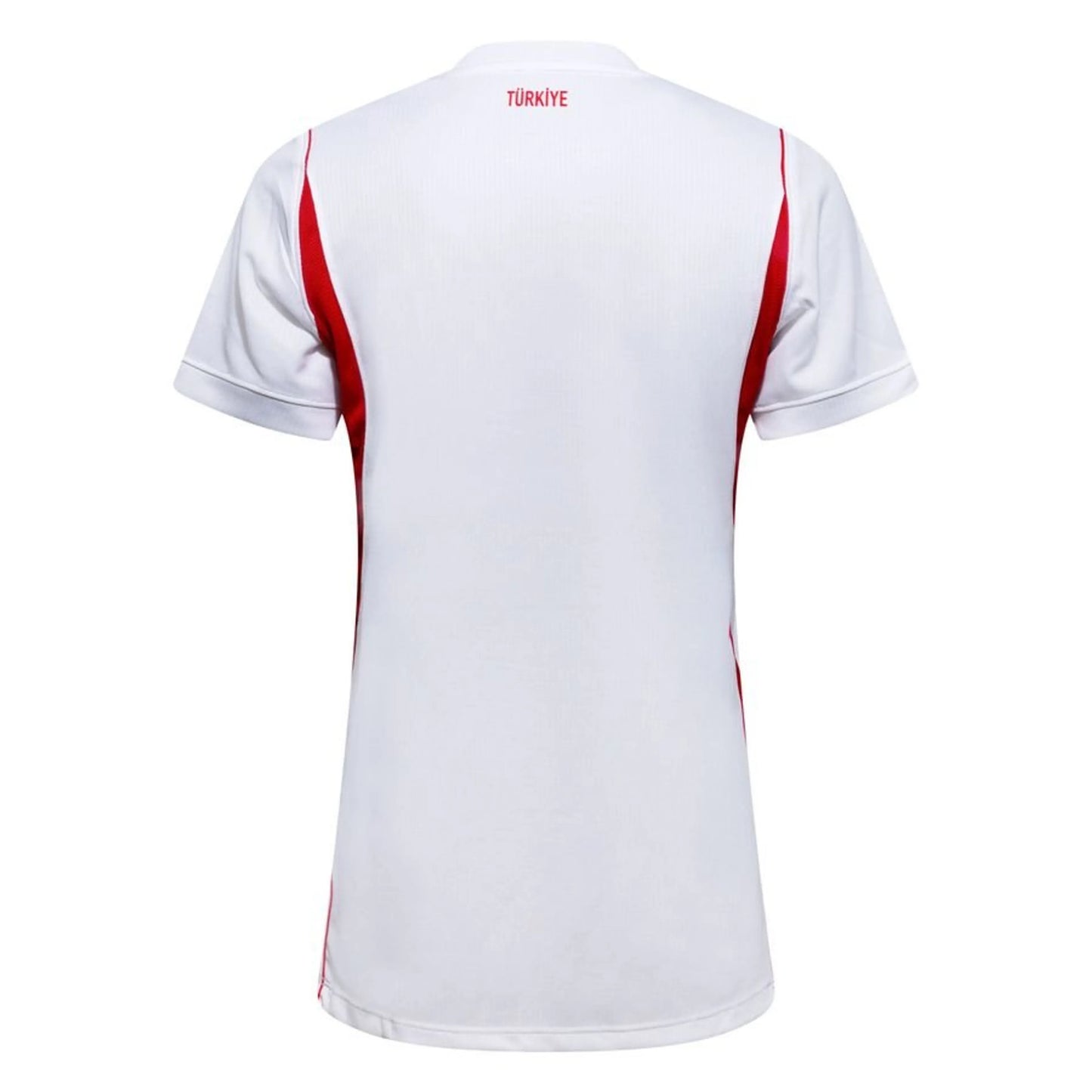 back view of the Nike Turkey Womens Away Shirt World Cup 2026 - White/Red