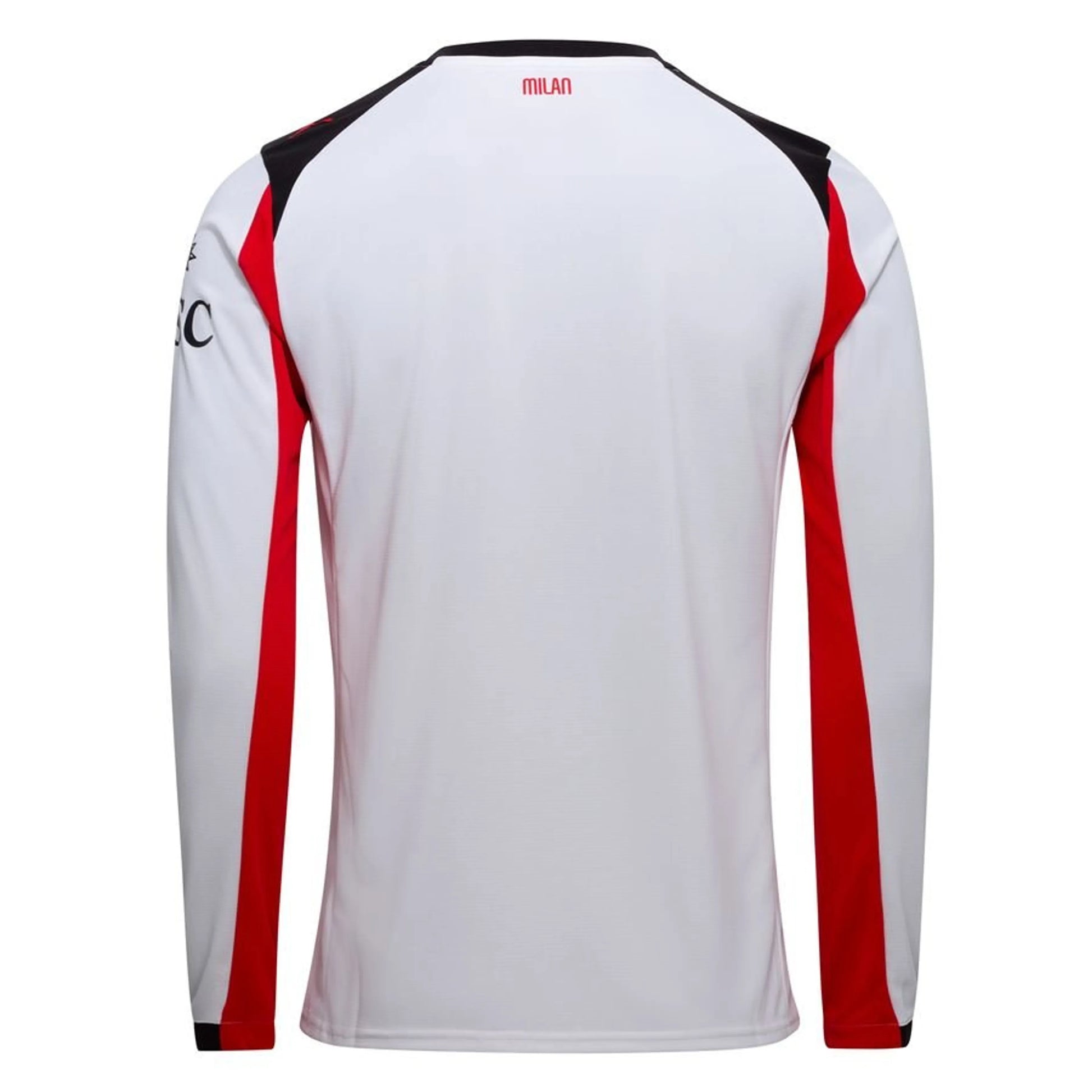 back view of the PUMA AC Milan 2025/26 Away Long Sleeve Jersey