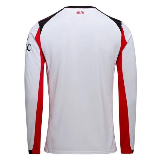 back view of the PUMA AC Milan 2025/26 Away Long Sleeve Jersey