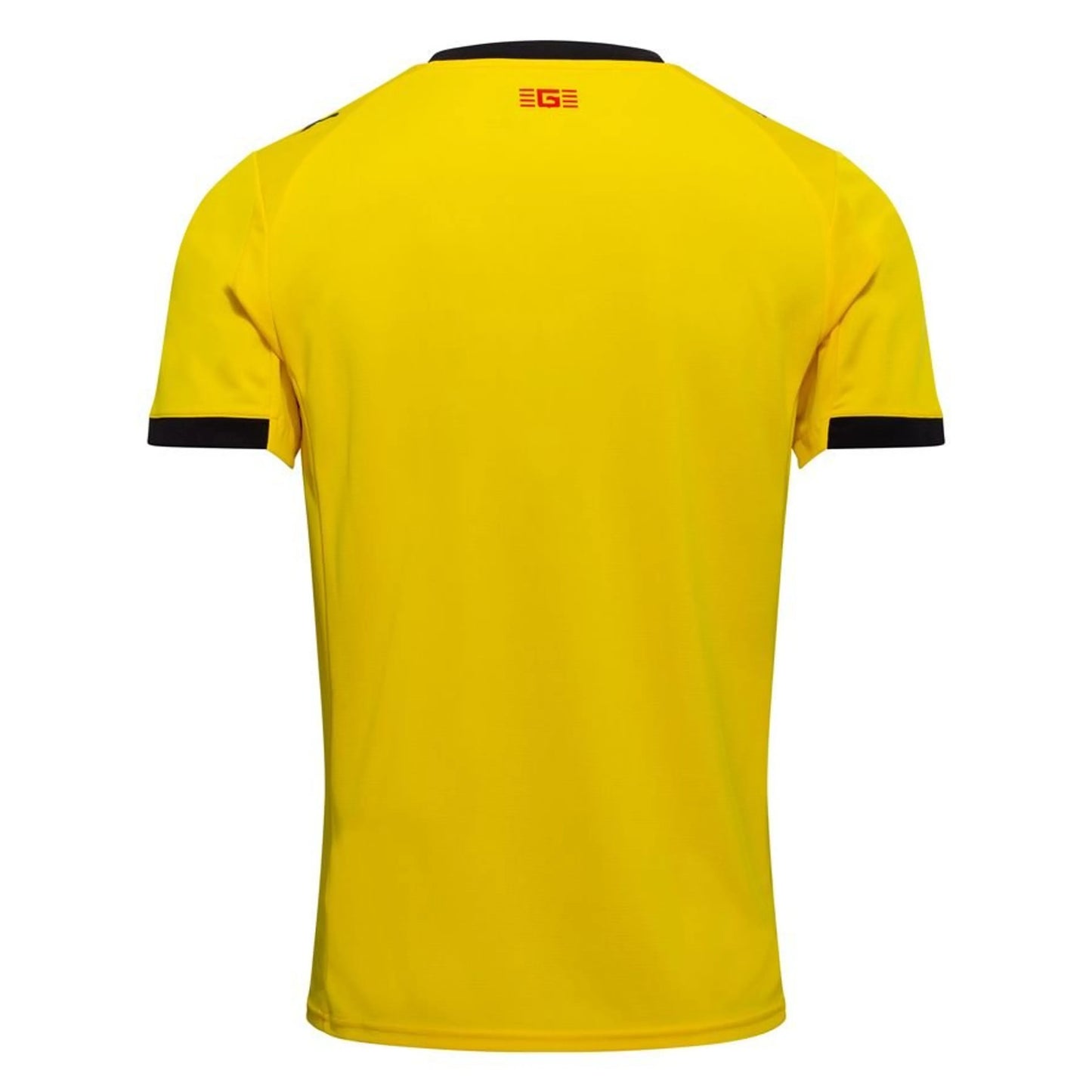 back view of the PUMA Girona FC 2025/26 Away Yellow Shirt