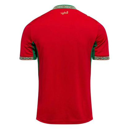 back view of the PUMA Morocco World Cup 2026 Home Shirt