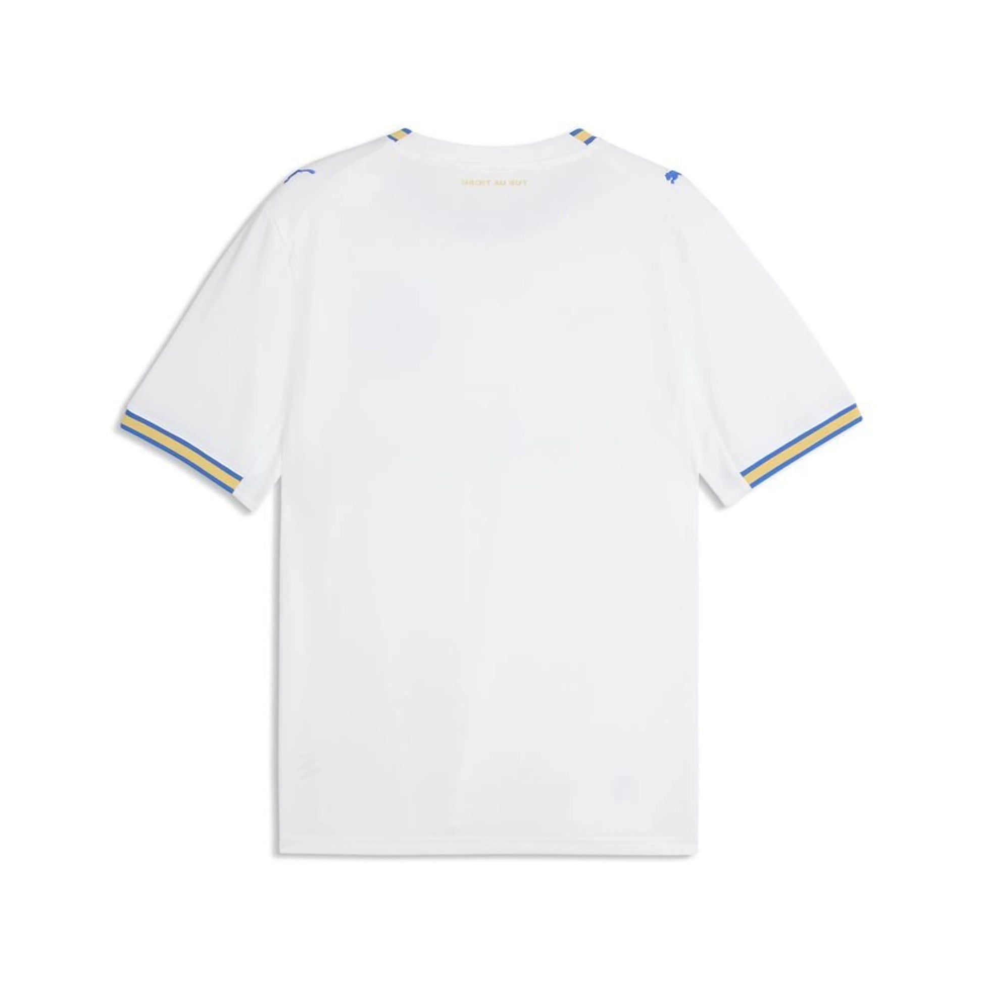 back view of the PUMA Olympique de Marseille Men's Home Shirt 2026/27 - White/Blue