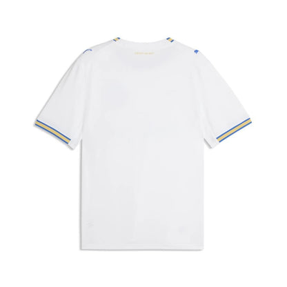 back view of the PUMA Olympique de Marseille Men's Home Shirt 2026/27 - White/Blue