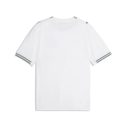 back view of the PUMA Olympique de Marseille Men's Home Shirt 2026/27 - White/Blue