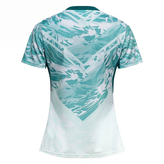 back view of the PUMA Portugal Women's Away Shirt World Cup 2026 - White/Green