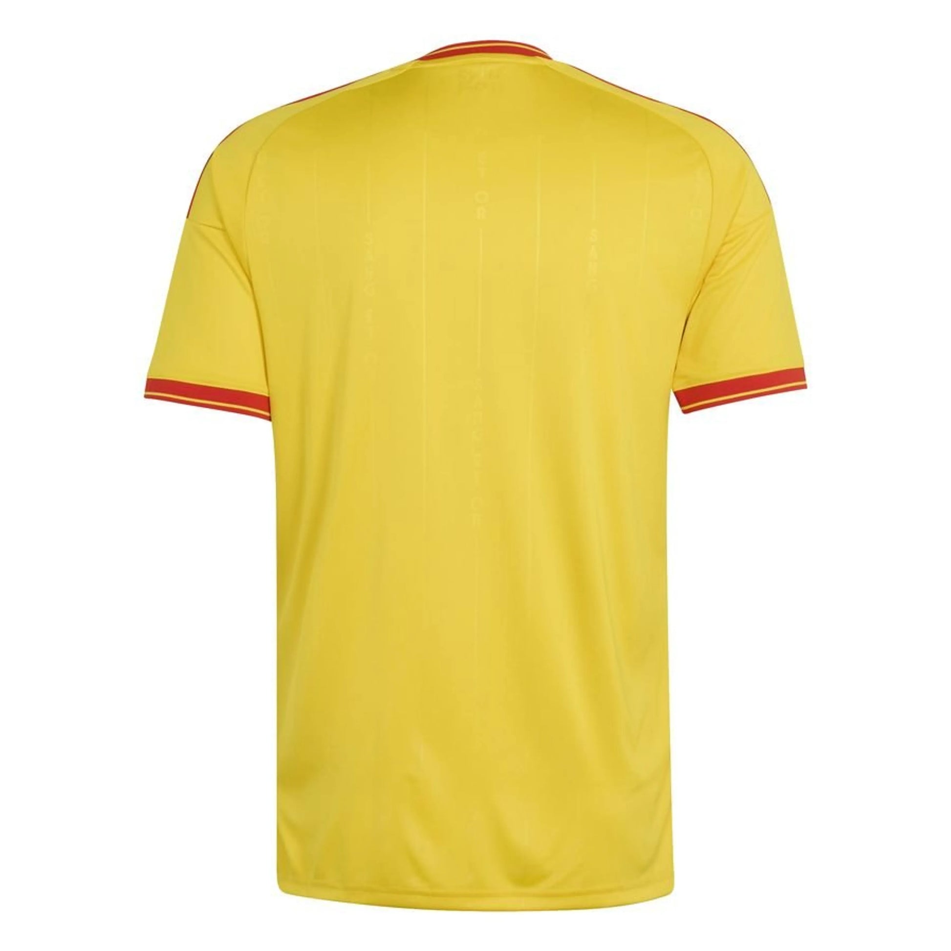 back view of the PUMA RC Lens Men's Home Shirt 2026/27 - Red/Yellow