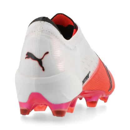 back view of the PUMA Ultra Nitro 7 Ultimate Laceless FG from the official The Arrival Pack