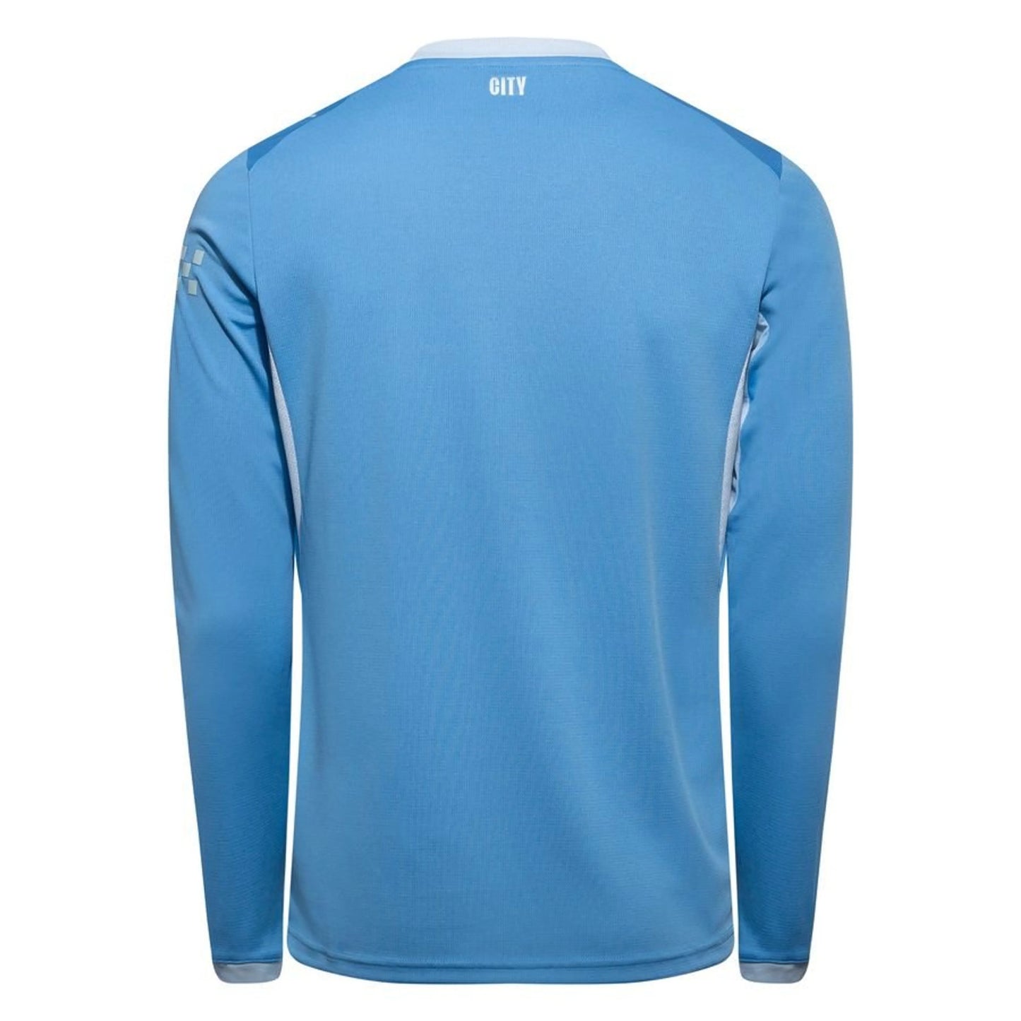 back view of the Puma Manchester City Home Long Sleeve Shirt 2026/27 - Blue