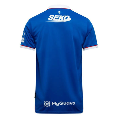 back view of the Rangers FC Home Shirt 2025/26