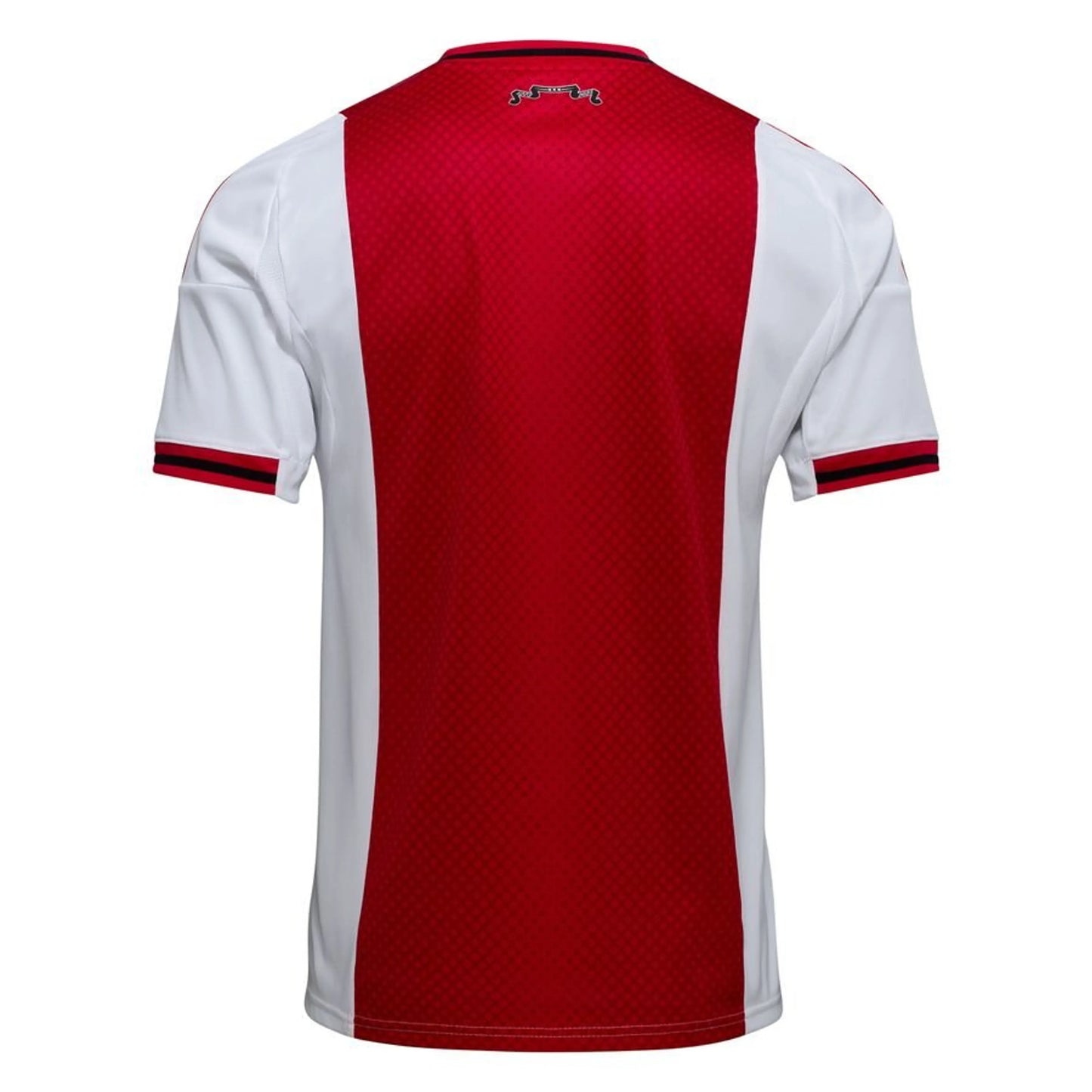 back view of the adidas Ajax 2025/26 Home Red and White Shirt