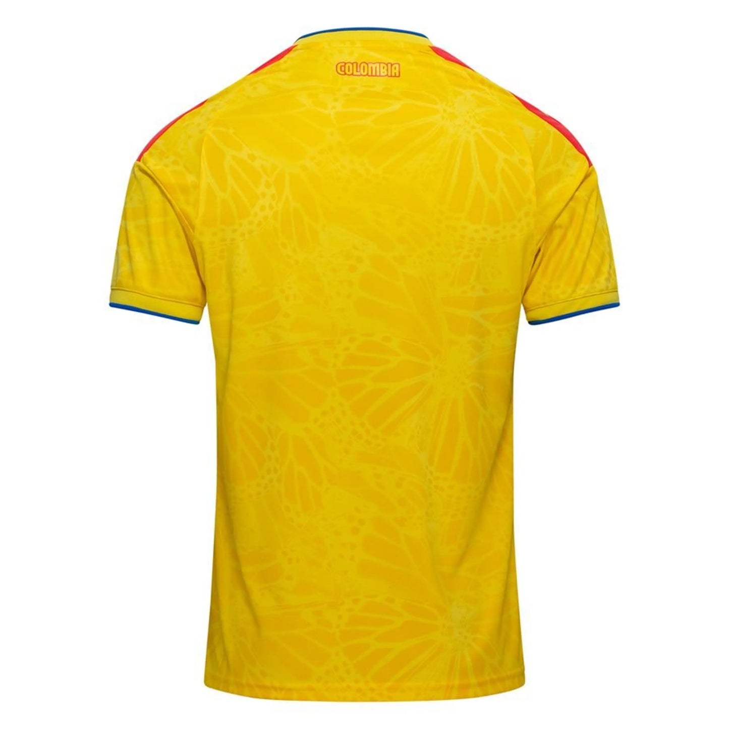 back view of the adidas Colombia 2026 World Cup Home Shirt