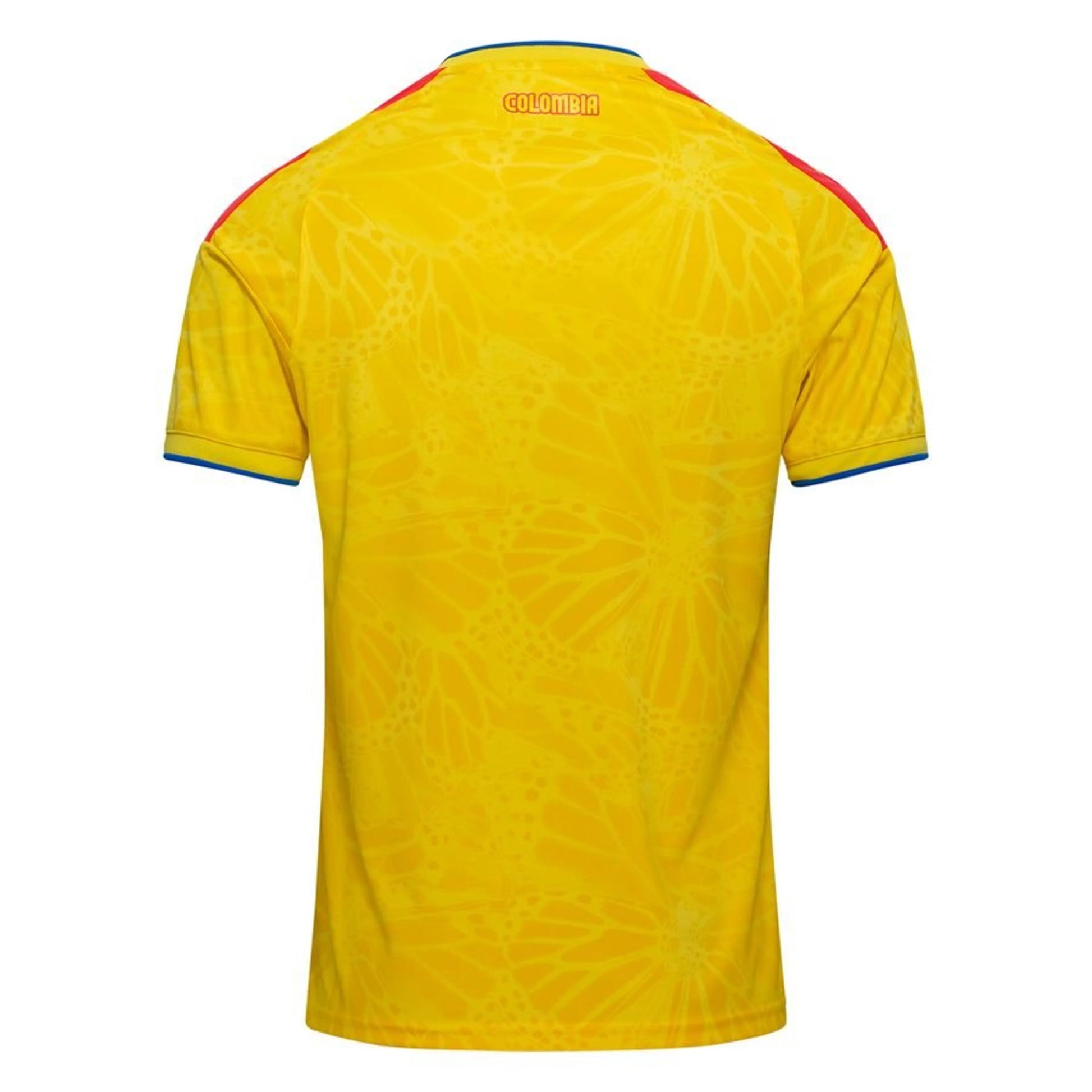 back view of the adidas Colombia 2026 World Cup Home Shirt