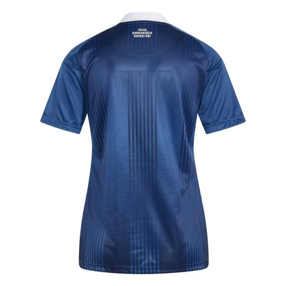 back view of the adidas Greece Away Shirt 2026/27 Women -  Blue