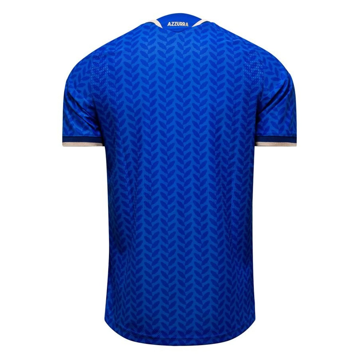 back view of the adidas Italy 2025/26 Home Blue Jersey